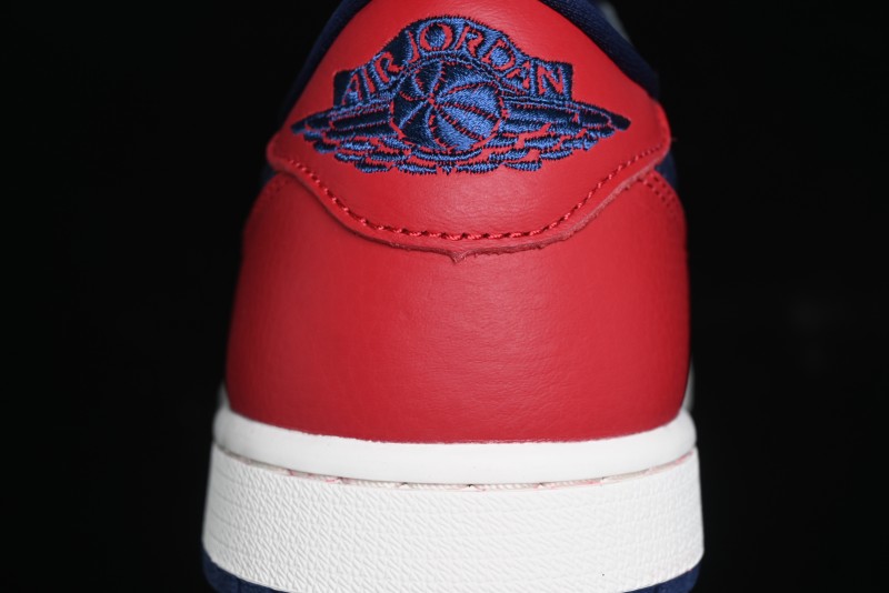 Nike Air Jordan 1 Low OG "Howard University" Casual Sneakers - HQ2993-100