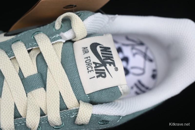 Nike Air Force 1 '07 Low Casual Sneakers with Full-Length Air Cushion - FN4731-100