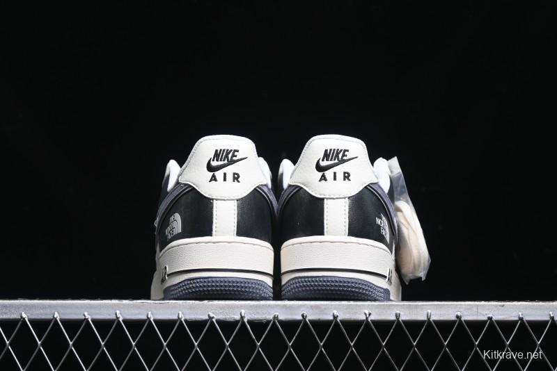 Nike Air Force 1 '07 Low The North Face Collaboration Jacket Black Casual Sneakers - DM6688-004
