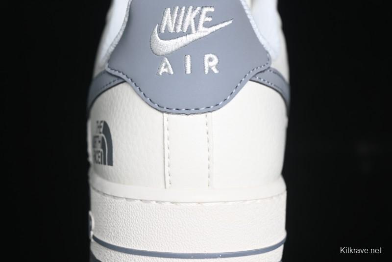 Nike Air Force 1 '07 Low The North Face x COMME des GARÇONS Light Grey Casual Sneakers - DM6688-002