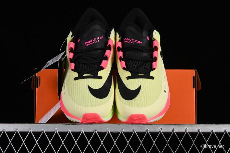 Nike Zoom Rival Fly 3 Lightweight Fabric Comfortable Cushion Non-Slip Low-Top Casual Running Shoes - CT2405-301