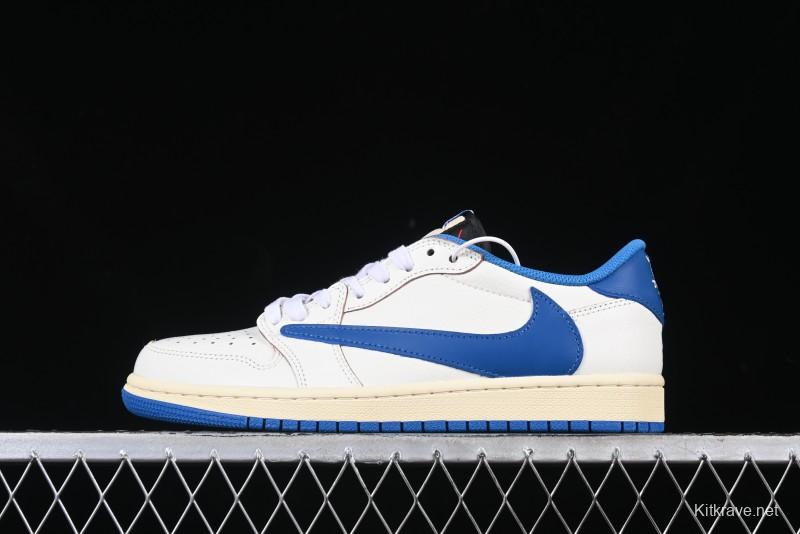Nike Travis Scott x Air Jordan 1 Low OG Retro Sneakers - DM7866-104