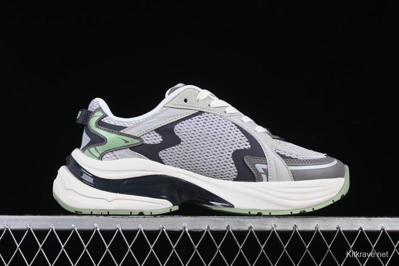 New York Yankees MLB Bigball Chunky Curve Thick Sole Casual Running Shoes - 3ARNSPL4N50GRS