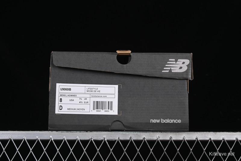 New Balance 9060 Retro Casual Running Sneakers with ABZORB Cushioning Technology - U9060IB
