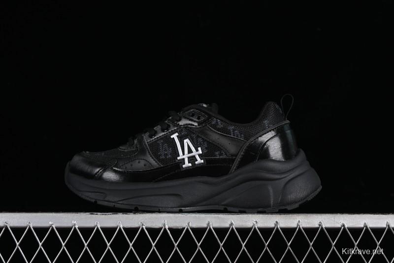 New York Yankees NY MLB Fast Ball Classic Monogram 24SS Retro Casual Running Shoes - 3ARNFSB4N07BKS