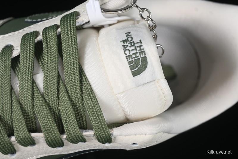 Nike Air Force 1 '07 Low The North Face Collaboration Beige Green Mini Swoosh Casual Sneakers - KK1988-043