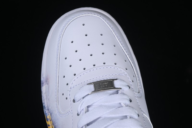 Nike Air Force 1 '07 Low Casual Sneakers with All-sole Air Cushion - DD8959-100