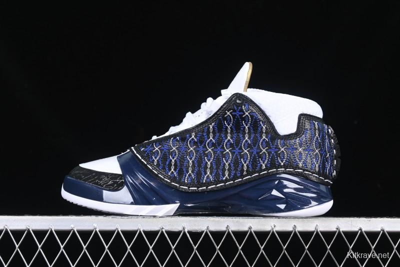 Nike Air Jordan 23 AJ23 Mid Retro Casual Basketball Shoes with Visible Air Cushion - 318376-011