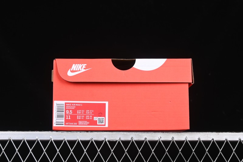 Nike Air Max 1 Retro Running Shoes with Half-Sole Air Cushion - HF7346-200