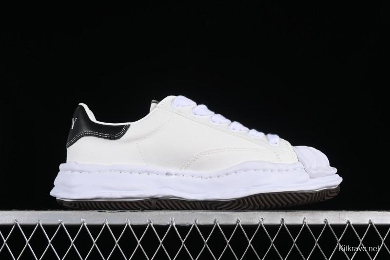 Wayne MMY Original Sole Leather Low Sneaker with Deconstructed Ice Cream Sole - W.E5