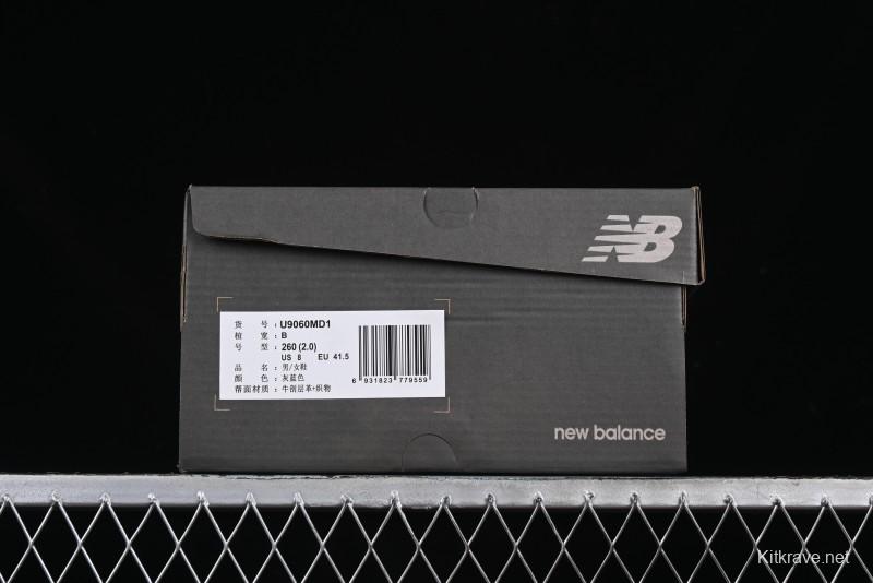 New Balance 9060 Retro Casual Running Shoes with ABZORB Cushioning Technology - U9060MD1