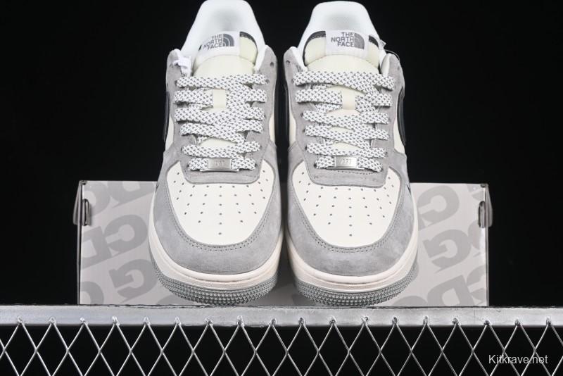 Nike Air Force 1 '07 Low The North Face Collaboration Versatile Beige-Grey Casual Sneakers - XZ6188-760