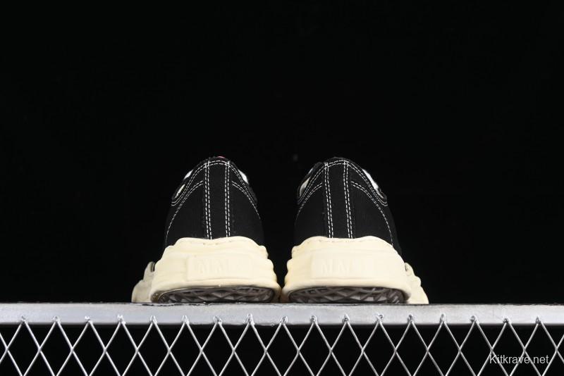 Wayne MMY Original Sole Leather Low Sneaker with Deconstructed Ice Cream Sole - W.E5