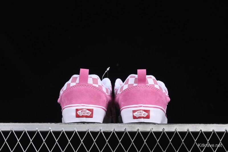 Vans Knu Skool Low-Top Retro Chunky Sneakers with Original Big Logo - VN000CRPBAK