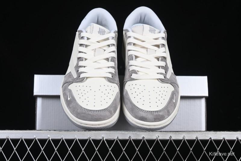 Nike Travis Scott x Fragment Design x Air Jordan 1 Low OG SP AJ1 Retro Casual Sneakers - DM7866-048