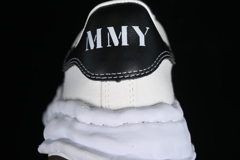 Wayne MMY Original Sole Leather Low Sneaker with Deconstructed Ice Cream Sole - W.E5