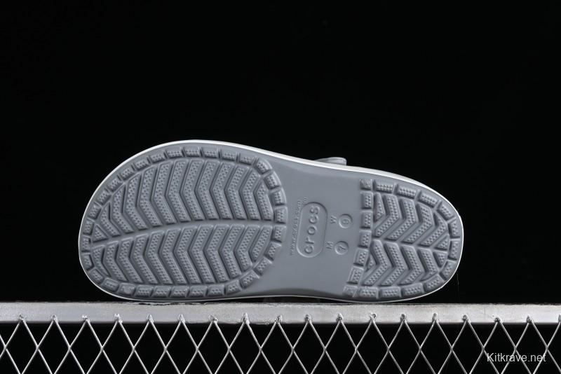 Crocs Crocband Platform Rainbow Comfortable Thick-Soled Clog Sandals - B.D4