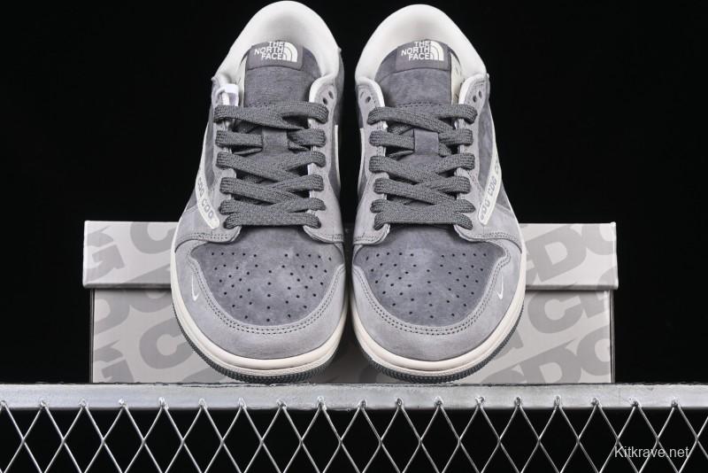 Nike Travis Scott x Fragment Design x Air Jordan 1 Low OG SP AJ1 Low Top Culture Casual Sneakers - XS3086-008