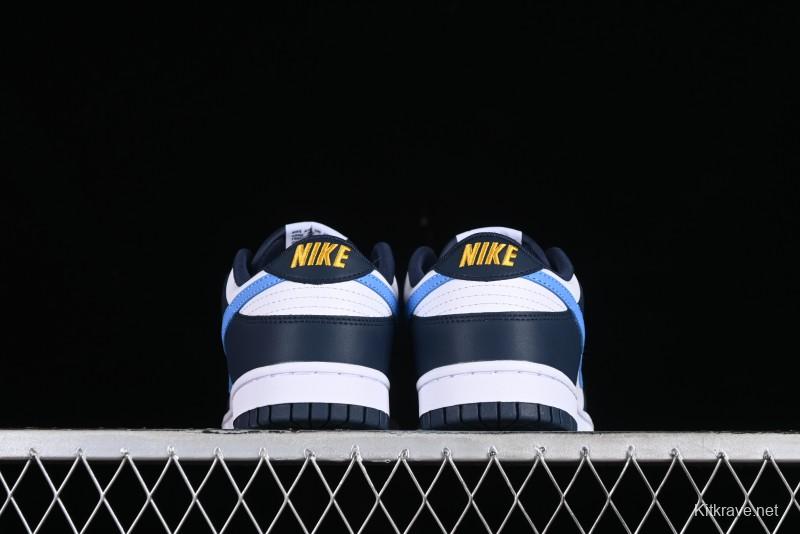 Nike Dunk Low SB Casual Skate Shoes in Obsidian/University Blue Colorway - FN7800-400