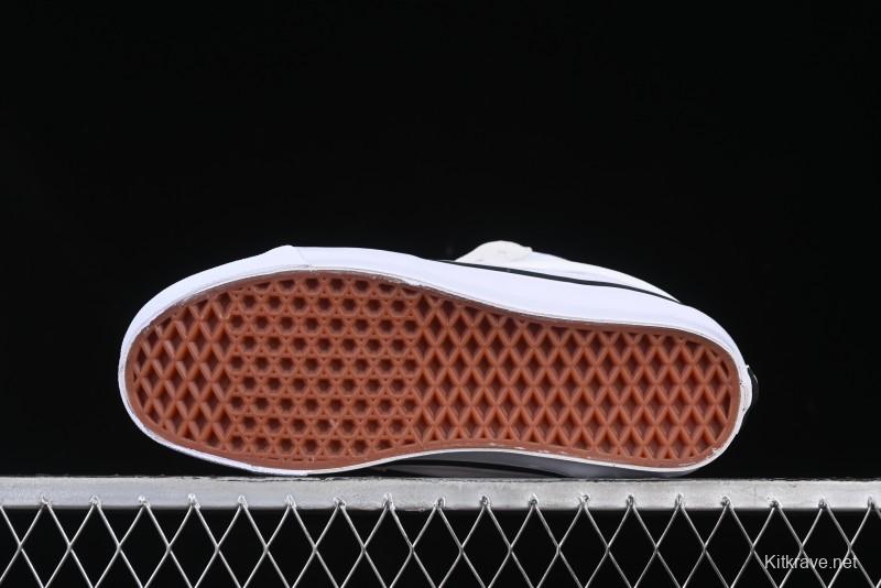 Vans HommeGirls x Sk8-Mid Fashion Casual Mid-Top Suede Skate Shoes with Bold Side Stripes - VN000NBN2VZ