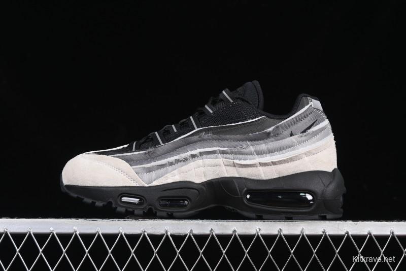 Nike Air Max 95 Retro Running Shoes with Air Cushion Technology - CU8406-101
