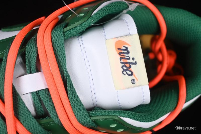 Off-White x Futura x Nike Dunk Low OW Collaboration Sneakers - CT0856-100