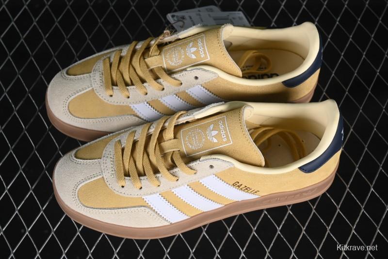 Adidas Originals Gazelle Indoor JI3523 Retro Casual Slip-Resistant Wear-Resistant Low-Top Sneakers - JI3523