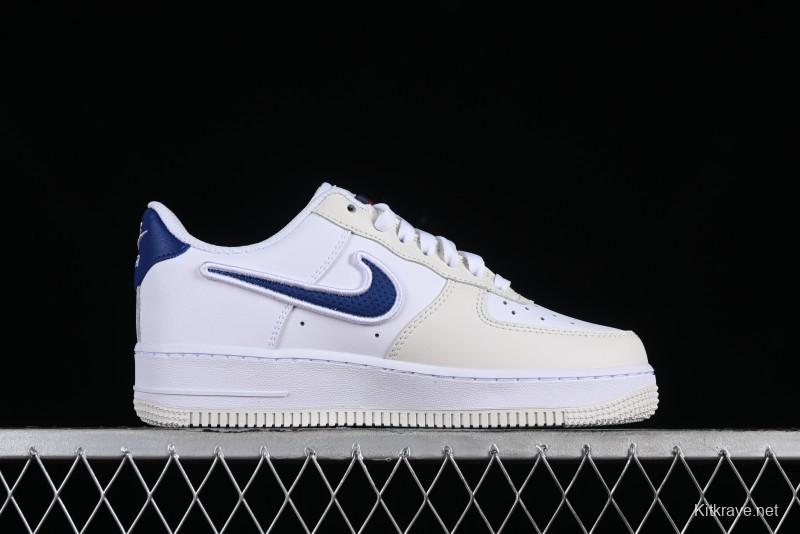 Nike Air Force 1 '07 Low Casual Sneakers with Full-Length Air Cushion - FZ3190-400