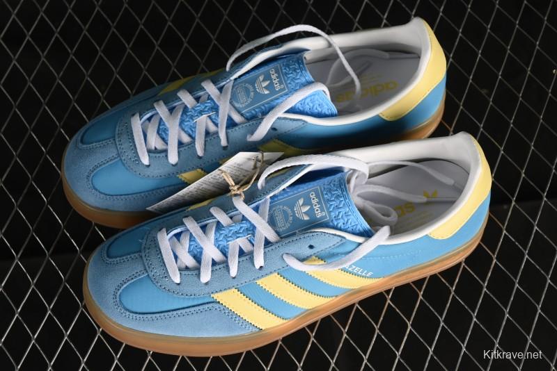 Adidas Originals Gazelle Indoor Retro Casual Slip-Resistant Low-Top Sneakers - IE2960