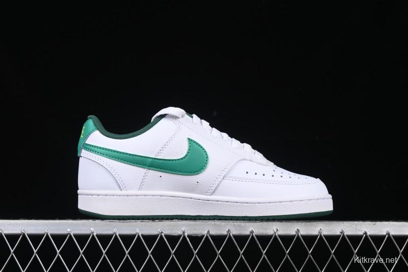 Nike Court Vision Low Lo Leather Low-Top Retro Casual Breathable Sneakers - FN3447-131