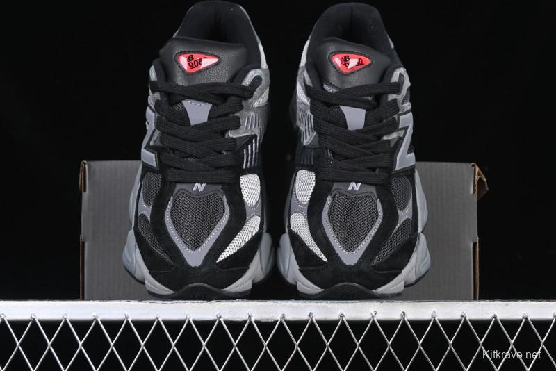 New Balance 9060 Retro Casual Running Shoes with ABZORB Cushioning Technology - U9060BLK