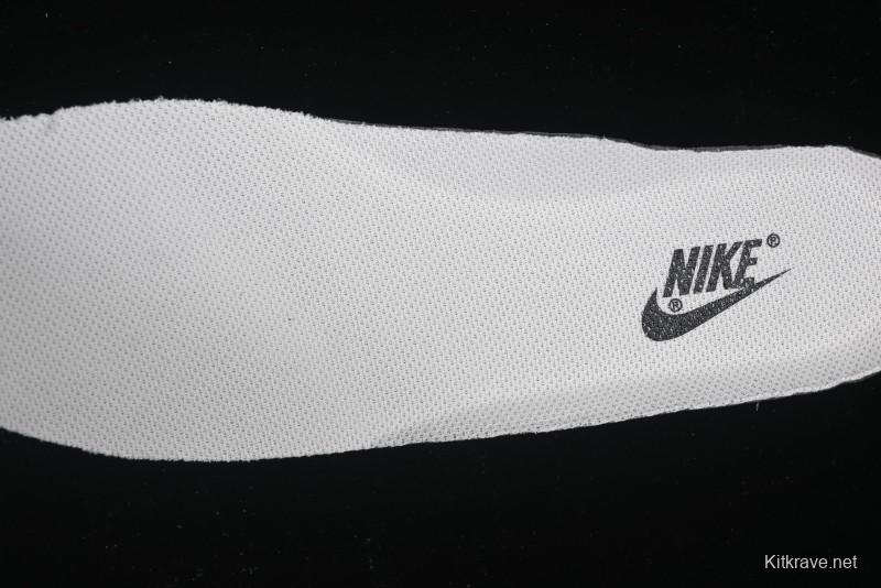 Nike Air Force 1 '07 Low Stussy Collaboration Black Leather Low-Top Casual Sneakers - HH7518-045