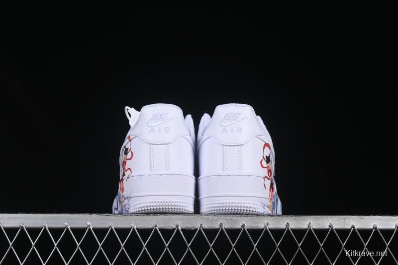 Nike Air Force 1 '07 Low Casual Sneakers with Built-in Full-Length Air Cushion - DD8959-100