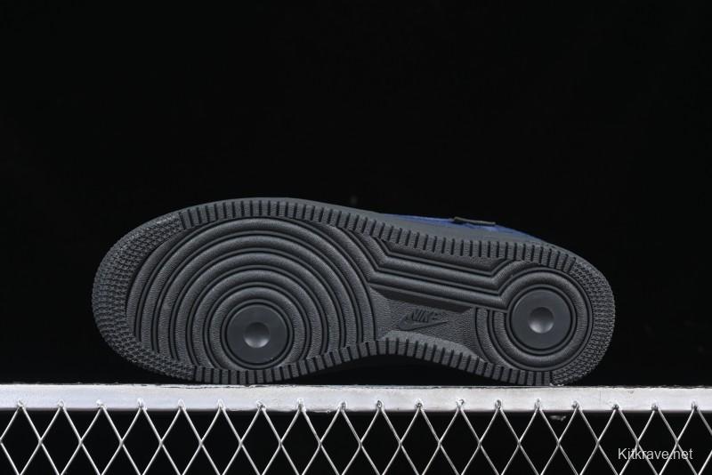 Nike Air Force 1 '07 Low Casual Sneakers in Light Blue with Full-Length Air Cushion - HQ3822-400