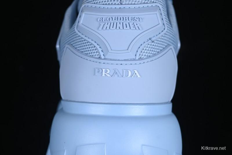 Prada Cloudbust Air Thunder Lifestyle Low-Top Sneakers - 1E819L