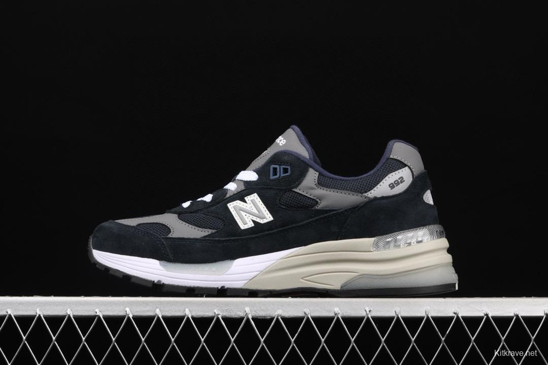 New Balance Made In USA 992 Classic Retro Running Shoes - M992GG