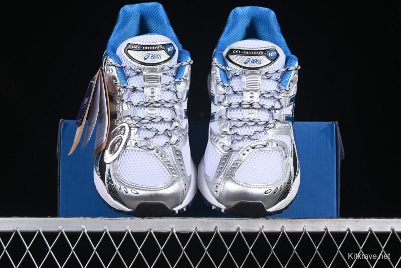 Asics Gel-Nimbus 10.1 Retro Breathable Casual Shoes with Cushioning for Men - 1203A543-101