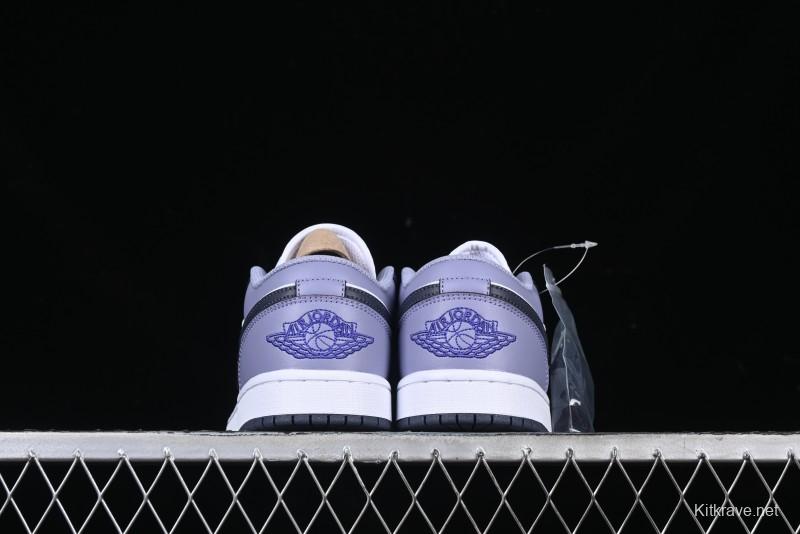 Nike Air Jordan 1 Low AJ1 Haze Purple Casual Sneakers - 553558-145
