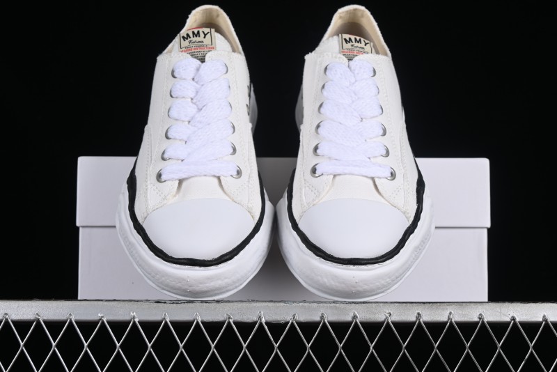Wayne Original Sole Leather Low Sneaker with Deconstructed Ice Cream Sole - W.E5