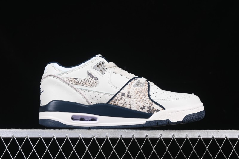 Nike Air Flight 89 Low Year of the Snake Theme Air Cushion Basketball Shoes - FQ8256-001