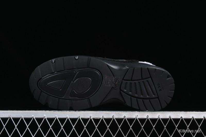 Dior B30 Sneakers with Reflective CD30 Logo and Lightweight Rubber Sole - CD30