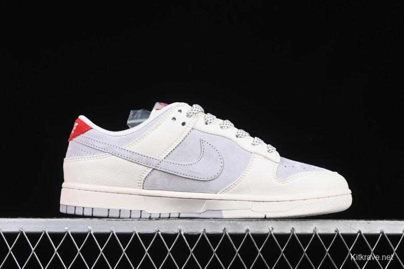 Nike SB Dunk Low Stussy Collaboration Anniversary Custom Low-Top Casual Sneakers - FC1688-206