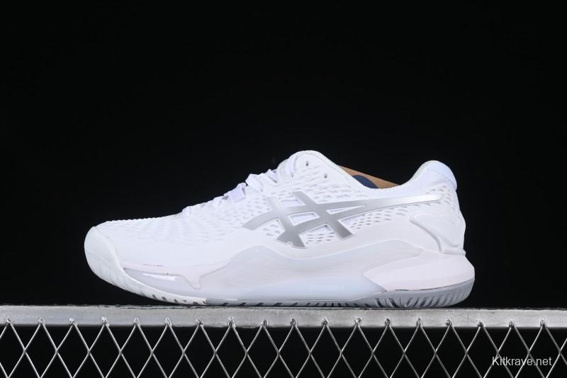 Asics Gel-Resolution 9 Wide Retro Breathable Cushioned Casual Running Shoes - 1042A226-100
