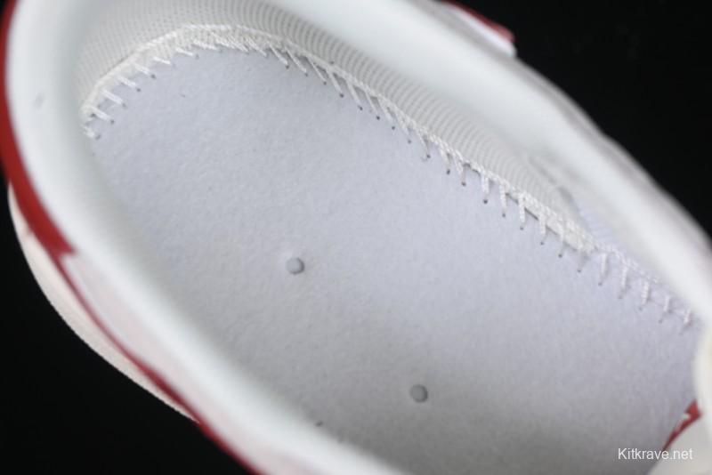 Nike Travis Scott x Fragment Design x Air Jordan 1 Low OG SP AJ1 Retro Sneakers with Reverse Swoosh - XZ6188-056