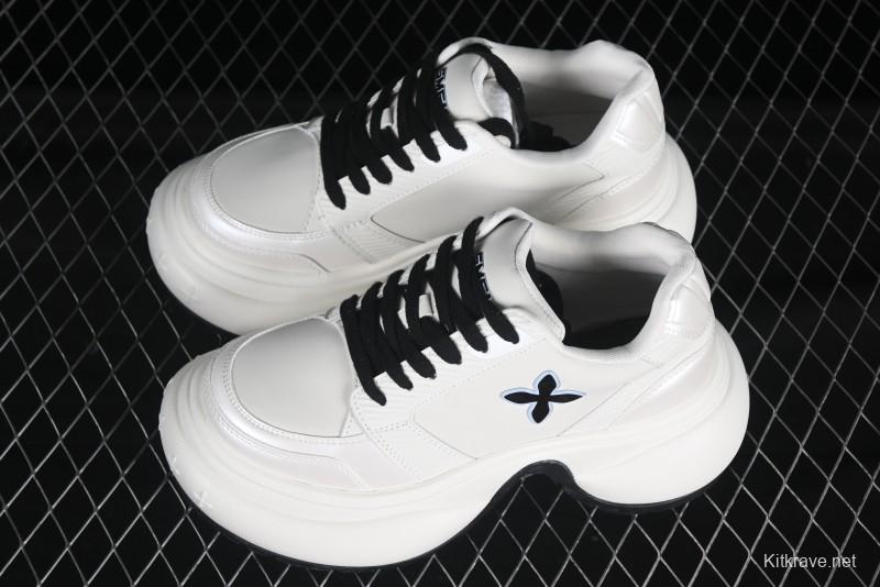 SMFK FUTURE RIPPLE Low-Top Fashion Sports Casual Shoes in White - AJD4