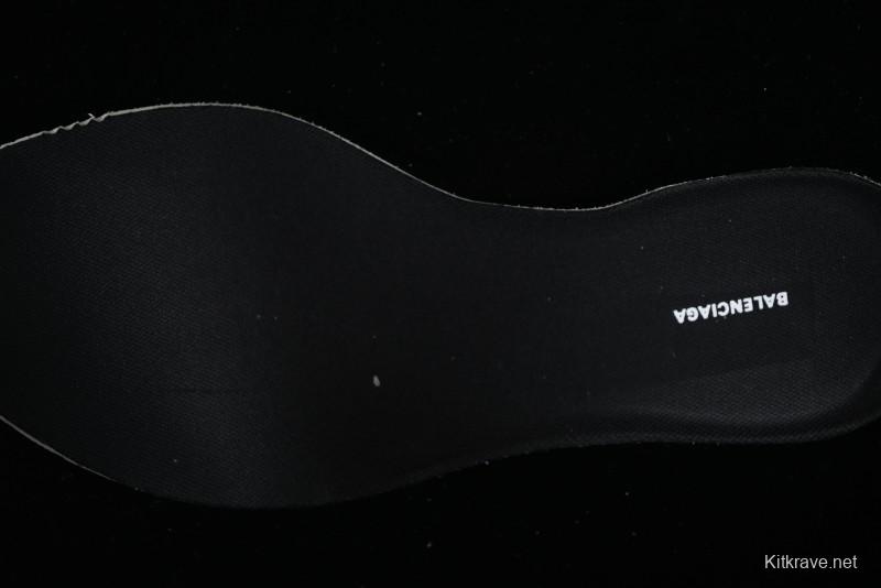 Balenciaga Monday Leather Round Toe Lace-Up Low-Top Casual Shoes - WDTSC1000