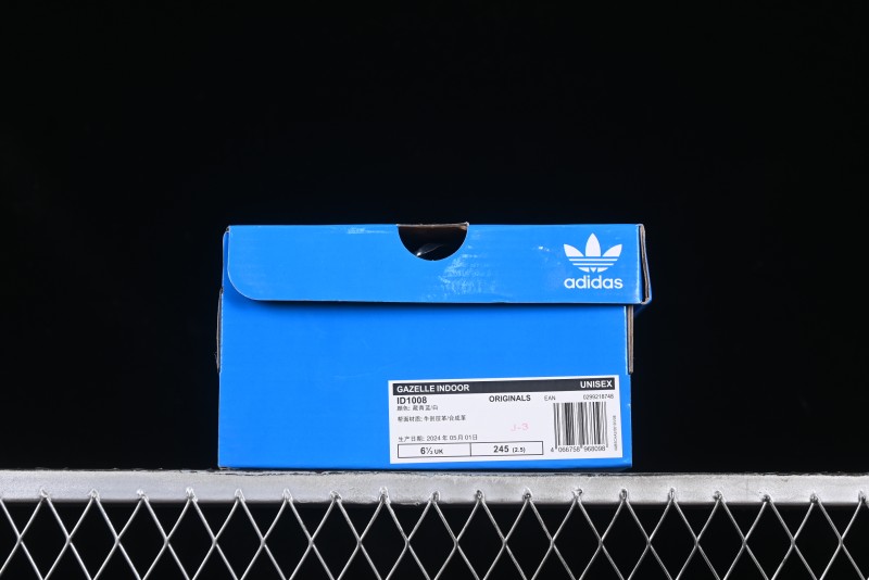 Adidas Originals Gazelle Indoor Retro Casual Anti-Slip Wear-Resistant Low-Top Sneakers - ID1008