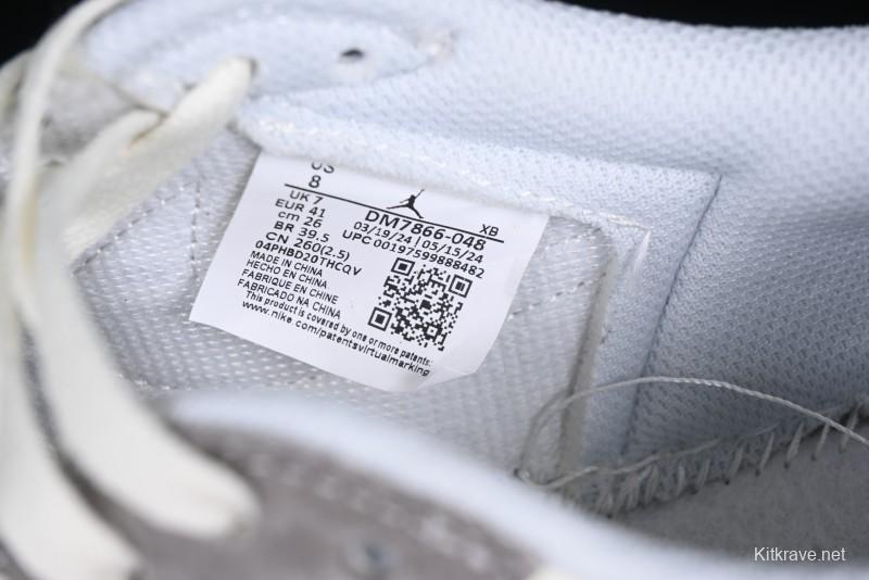 Nike Travis Scott x Fragment Design x Air Jordan 1 Low OG SP AJ1 Retro Casual Sneakers - DM7866-048