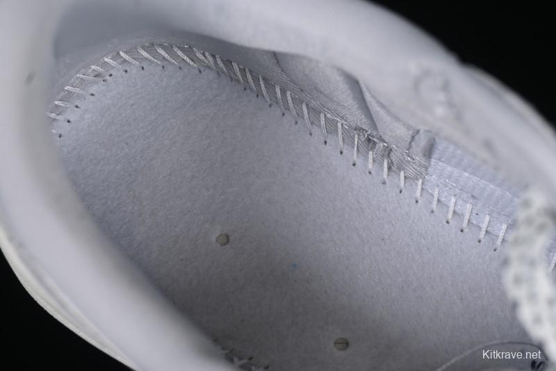 Nike Travis Scott x Fragment Design x Air Jordan 1 Low OG SP AJ1 Moncler Collaboration White Grey Low Top Casual Sneakers - AG3702-806