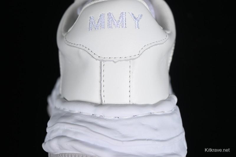 Wayne Original Sole Leather Low Sneaker with Deconstructed Ice Cream Sole - MMY